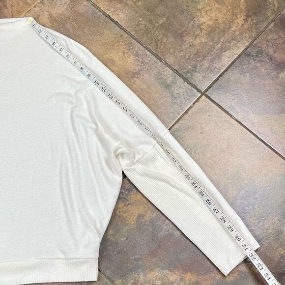 Express Dolman Faux Leather Accent Sleeve Sweater XL - Picture 9 of 14